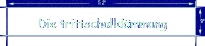 Die trittschalldmmung
