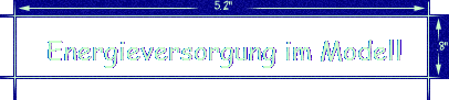 Energieversorgung im Modell